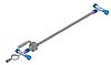 Produktbild zu Manuell einstellbarer Bypass M24x1,5 mit Manometer-Anschluss - 10295