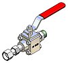 Produktbild zu Kugelhahn M24x1,5 - 328184