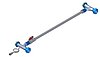 Produktbild zu Manuell einstellbarer Bypass M38x1,5 mit Manometer-Anschluss - 9970