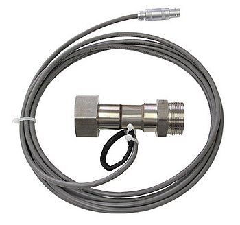 Temperature sensor Pt100, M38x1,5, for fluid outlet or return