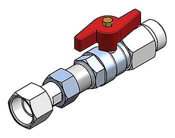 Ball valve, M24x1,5 Ball valve, M24x1,5