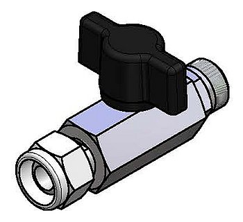 Ball valve M16x1 Ball valve M16x1
