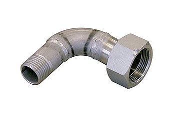 Winkelanschluss 90° M30x1,5 IG - R1/2 AG Winkelanschluss 90° M30x1,5 IG - R1/2 AG