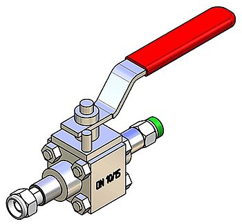 Ball valve M16x1 Ball valve M16x1