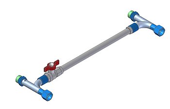 Manually adjustable bypass M24x1,5 Manually adjustable bypass M24x1,5