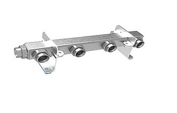 4-way Header, M38x1,5 4-way Header, M38x1,5