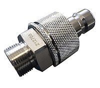 Quick-disconnect adapter M16x1