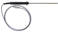 Temperaturfühler PT100, geschlossen, Ø 6 mm, 200 mm