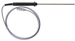 Temperaturfühler Pt100, geschlossen, Ø 6 mm, 200 mm