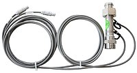 Temperature sensor Pt100, M30x1,5, for fluid outlet or return, double