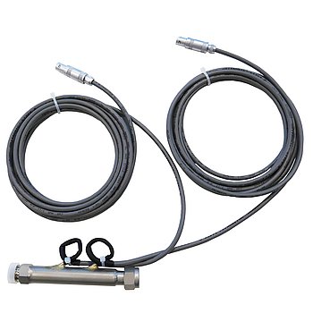 Temperature sensor Pt100, M16x1, for fluid outlet or return, double