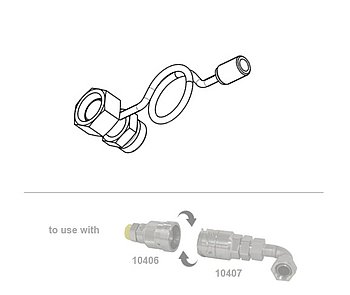 Connection for pressure relief device Connection for pressure relief device