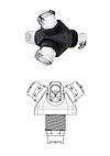 Produktbild zu 3-fach Verteiler CPC 8 mm - 531673