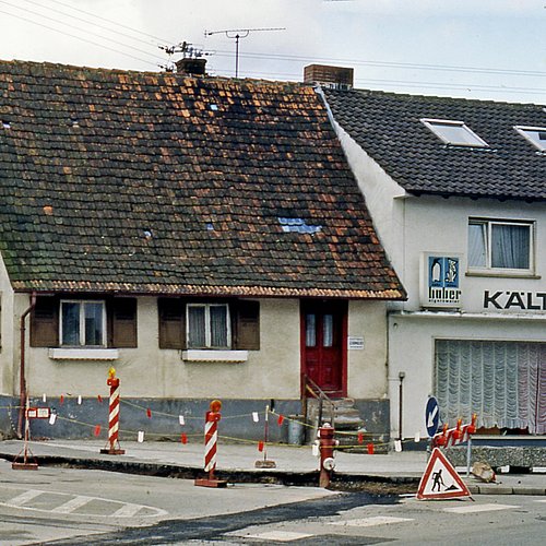 Kälte Huber aus den 1960er Jahren noch mit großem Schaufenster