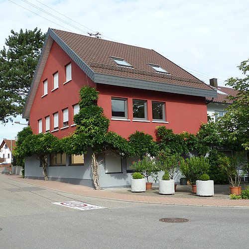 Letzter Neubau am alten Standort in der Ortsmitte von Elgersweier