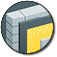 Hocheffiziente Wärmedämmung Icon Hocheffiziente Wärmedämmung Icon